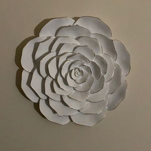 Flower wall decor